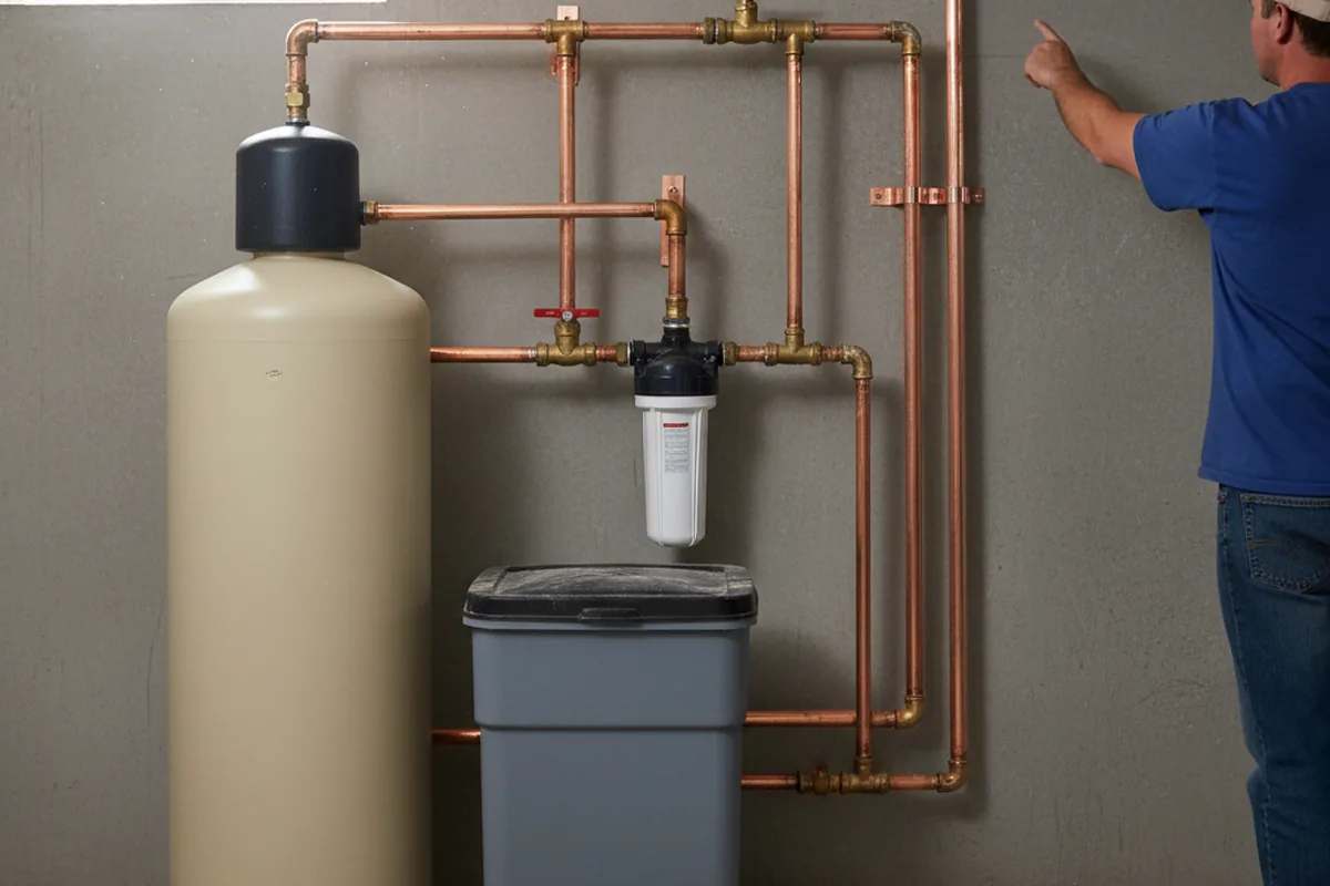 Whole-house water treatment system installed in Spencer